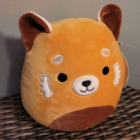 NWT Squishmallow Lot: of 2: Francis the Lion 4.5" & Seth the Red Panda 8" Plush - Picture 10 of 14